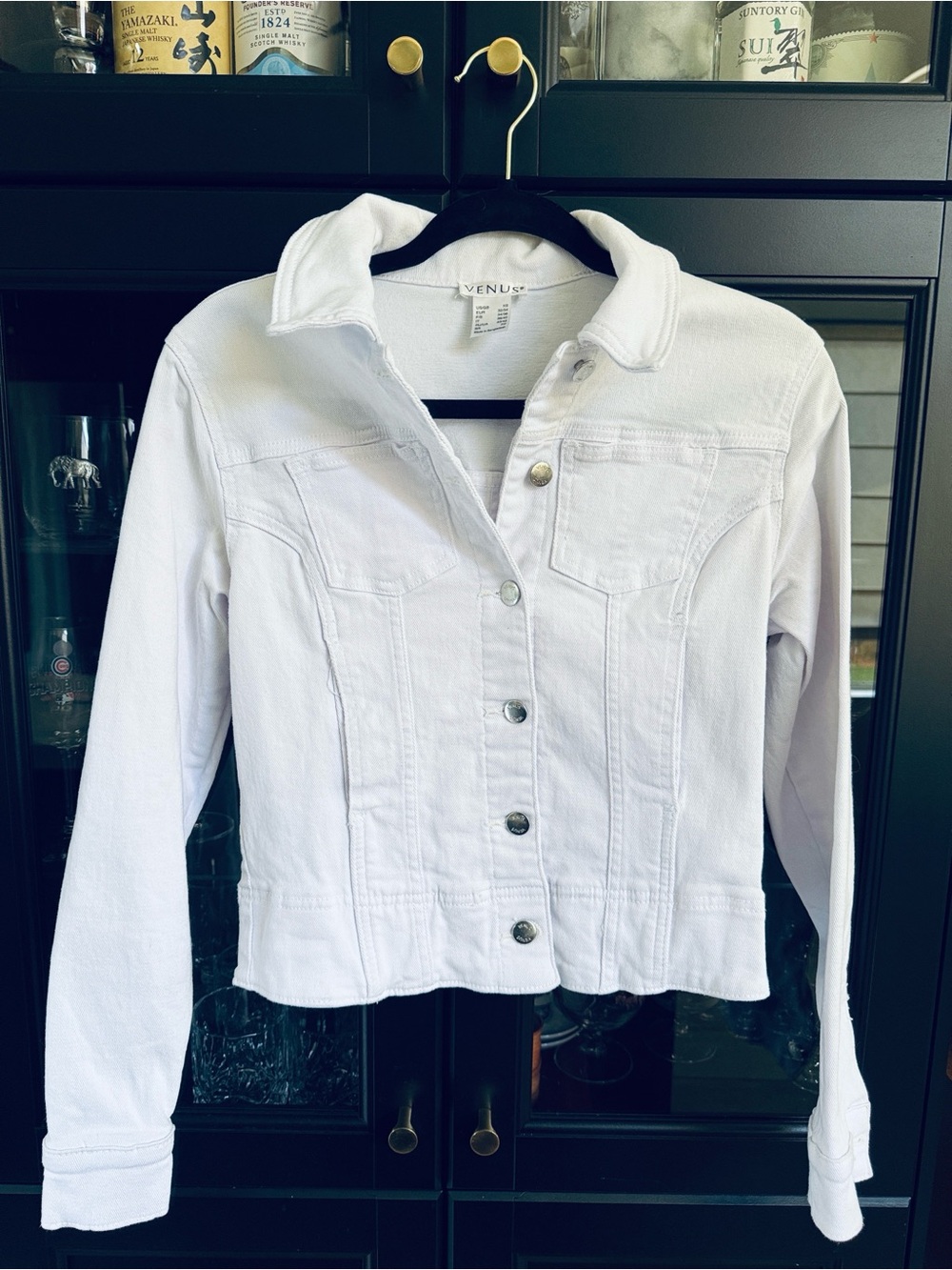 VENUS White Women's Denim Jacket